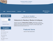 Tablet Screenshot of newburybooks.com